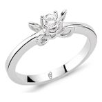 Harem Altın RM-10031 0.18 Karat Romeo Pırlanta Tek Taş Yüzük
