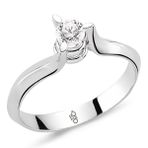 Harem Altın RM-10046 0.25 ct Pırlanta Tektaş Yüzük
