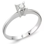 Harem Altın RM-10049 0.20 Karat Romeo Pırlanta Tek Taş Yüzük