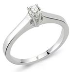 Harem Altın RM25030 Romeo Pırlanta 0.25 Ct Tektaş Yüzük