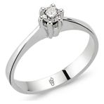 Harem Altın RM30048 0.50 ct H Renk Hrd Sertifikalı Pırlanta Tektaş Yüzük