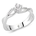 Harem Altın RM30064 0.30 ct Pırlanta Tektaş Yüzük