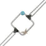 Harem Altın RMB101 18 Ayar Altın Pırlanta Nazar Kelebek Bileklik