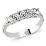 Harem Altın RMY207 18 Ayar Altın 0.60 Ct Pırlanta Beştaş Yüzük
