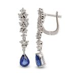Harem Altın RTK11 2.12 ct Safir Pırlanta Küpe