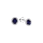 Harem Altın RTK14 1.12 ct Safir Pırlanta Küpe