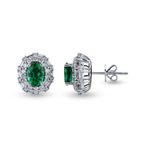 Harem Altın RTK49 2.25 ct Zümrüt Pırlanta Küpe