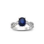 Harem Altın RTY12 Kadın 1.83 ct Pırlanta Safir Yüzük