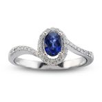 Harem Altın RTY19 0.75 Ct Pırlanta Safir Yüzük
