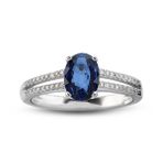 Harem Altın RTY20 1.16 Ct Pırlanta Safir Yüzük