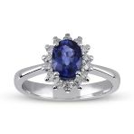 Harem Altın RTY26 Kadın 1.14 ct Pırlanta Safir Yüzük