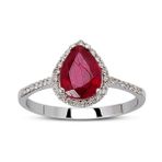 Harem Altın RTY35 1.82 Ct Pırlanta Yakut Yüzük