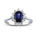 Harem Altın RTY4 1.16 Ct Pırlanta Safir Yüzük