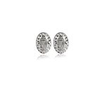 Harem Altın TKPE14 0.14 ct V Tırnak Tektaş Pırlanta Küpe