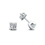 Harem Altın TKPE22 0.40 ct Takoz Tırnak Tektaş Pırlanta Küpe