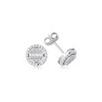 Harem Altın TKPE3 0.23 ct Tektaş Badem Tırnak Pırlanta Küpe