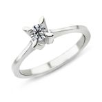 Harem Takı PR126 0.15 ct F Renk Pırlanta Tektaş Yüzük