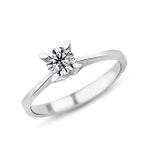 Harem Takı PR367 0.41 ct F Renk HRD Sertifikalı Pırlanta Tektaş Yüzük