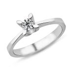 Harem Takı PR443 0.42 ct F Renk HRD Sertifikalı Pırlanta Tektaş Yüzük