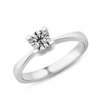 Harem Takı PR475 0.44 ct F Renk HRD Sertifikalı Pırlanta Tektaş Yüzük