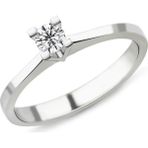 Harem Takı PR51 0.15 ct D Renk Pırlanta Tektaş Yüzük