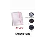 HAREN STORE Jelatin Bantlı Yapışkanlı Naylon Poşet 75’li 32 X 40+5