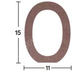 Harf Ahşap Obje 18mm - Ö