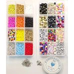 Harf Boncuk Kum Boncuk Hobi Takı Yapım Seti Boncuk Seti Çocuklar İçin Hobi Set