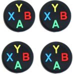 Harf Kodlu Xbox One S/one X/xbox E/xbox 360 Analog Koruyucu Silikon Pad - Çok Renkli
