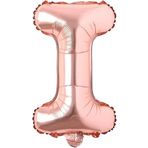 Harf Rose Gold Folyo Balon 16 İnç 36 cm (I)