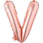Harf Rose Gold Folyo Balon 16 İnç 36 cm (V)