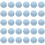 HARFINGTON 30 adet 20L Kumaş Kumaş Kaplı Düğme 12,5 mm 1/2 inç Plastik Şaft Yuvarlak Dikiş Kendin Yap Düğmeler El İşi Değiştirme Düğmesi Dikiş Giyim Takım Elbise Kabanlar Bluzlar Kazak, Açık Mavi