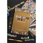 Harfler Sticker Defteri 1690+ Adet Bullet Journal, Scrapbook, Harfli, Sayılı, Sticker Defteri