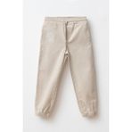 Haribo Erkek Çocuk Gabardin Jogger Pantolon Krem GB501 - 6 - 7 Yaş