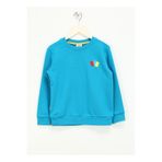 Haribo Kabartma Erkek Çocuk Turkuaz Sweatshirt, Turkuaz, 9-10 Yaş