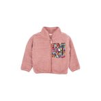Haribo Kız Çocuk Fullzip Polar Fermuarlı Sweatshirt, Somon, 6 Yaş