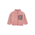 Haribo Kız Çocuk Fullzip Polar Fermuarlı Sweatshirt, Somon, 9 Yaş