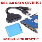Harici Harddisk Bağlantı Kablosu USB 3.0 Sata Hdd Notebook Laptop