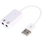 Harici Kablolu 7.1 Usb Ses Kartı 3.5mm Mikrofon Çevirici Dönüştürücü Adaptö