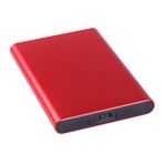 Harici katı hal diski SSD 1TB / 512GB / 256GB / 128GB, USB 3.1 Gen 2 Type-C taşınabilir mobil sabit disk, PC masaüstü, dizüstü bilgisayar, Macbook, Smart TV (256 GB, Kırmızı) için uygundur