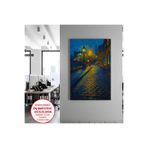 Harika bir ev Kanvas-Duvar-Salon Tablosu Yağlı Boya Arnavut Kaldırımı 5 | Dikey Çerçevesiz Kanvas Tablo,Çok Renkli 80 x 120