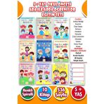 Harika Çocuk Yayınları 4 - 5 - 6 - 7 Yaş Ada Ile Arda Öğreniyor Dikkat Ve Zeka Güçlendirme Okul Öncesi Eğitim Seti