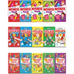 Harika Çocuk Yayınları 4-6 Yaş Matematik, Kodlama, Dikkat ve Zeka Geliştirici Etkinlik Seti 15 Kitap Kolektif