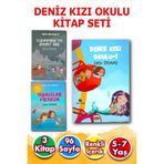Harika Çocuk Yayınları Deniz Kızı Okulu Kitap Seti – 3 Kitap 96 Sayfa Renkli Hikaye Kitabı 5-7 Yaş Çocuk Kitapları