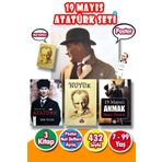 Harika Kitap 19 Mayıs 3 Kitaplı Atatürk Seti Not Defteri Poster Ayraç Hediyeli