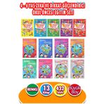 Harika Kitap 4-6 Yaş Okul Öncesi Zeka Ve Dikkat Güçlendirme Eğitim Seti 13 Kitap 432 Sayfa