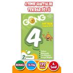 Harika Kitap 4.sınıf 2.dönem Haftalık Tekrar Föyü - 16 Fasikül - Tüm Dersler - Matematik - Türkçe - Hayat Bilgisi