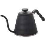 Hario V60 Buono 1.2 lt Kapasiteli Drip Kettle Mat Siyah