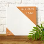 Harita Sepeti 30 x 30 cm 1 Adet Kare Boş Tuval Tablo