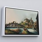 Harita Sepeti Altın Çerçeveli Luigi Mayer'İn Osmanlı Hakimiyeti İsimli Tablosu 40 X 55 Altın Frm7025
